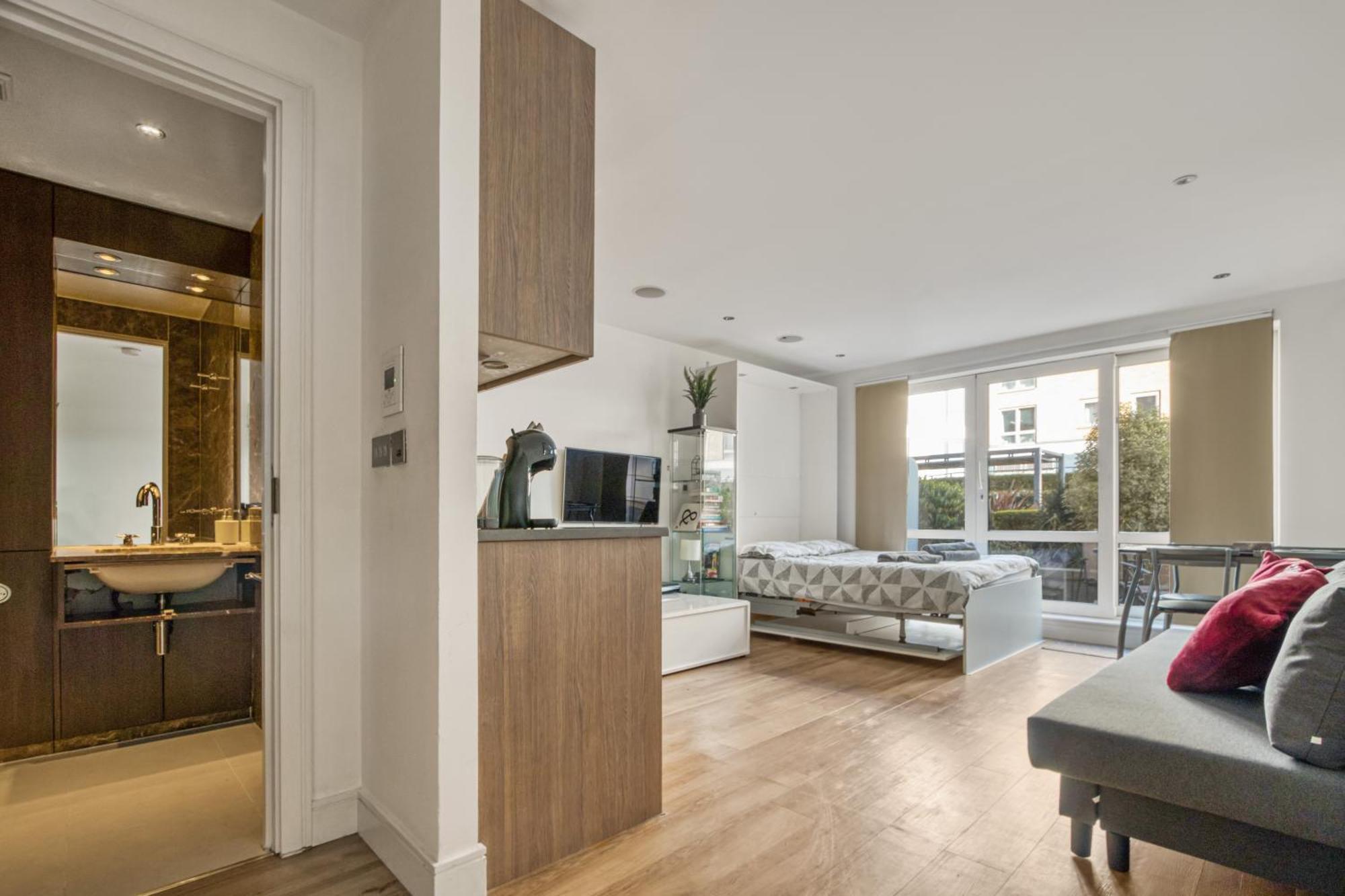 Apartmán Modern Chic Studio Chelsea Londýn Exteriér fotografie