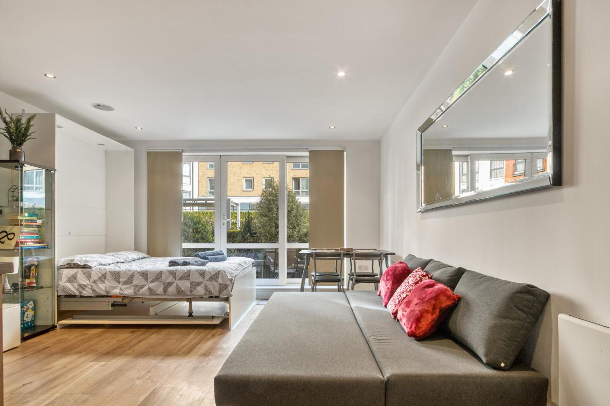 Apartmán Modern Chic Studio Chelsea Londýn Exteriér fotografie