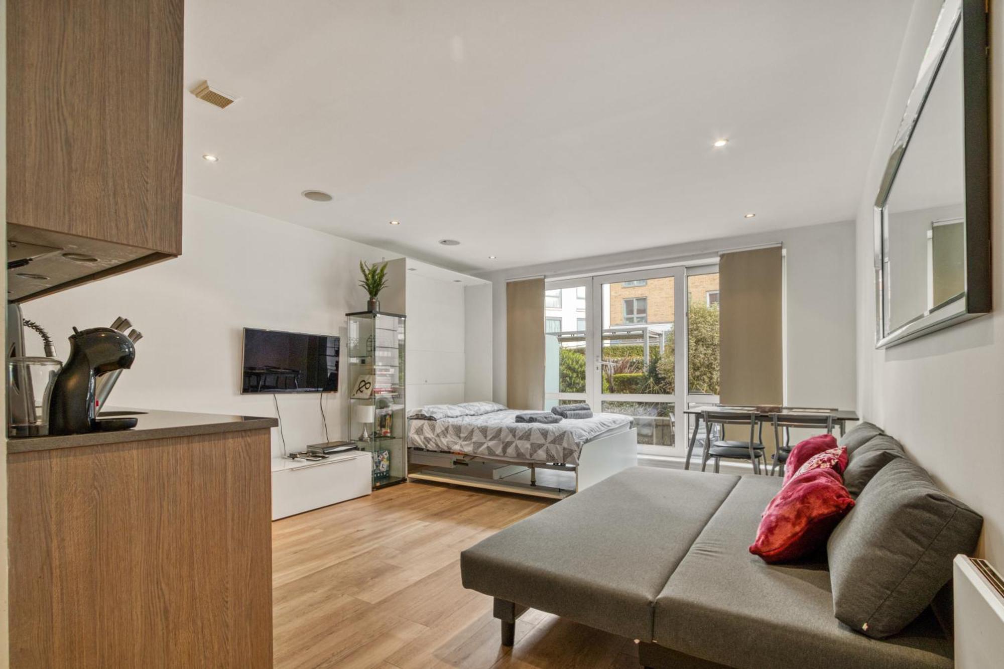 Apartmán Modern Chic Studio Chelsea Londýn Exteriér fotografie